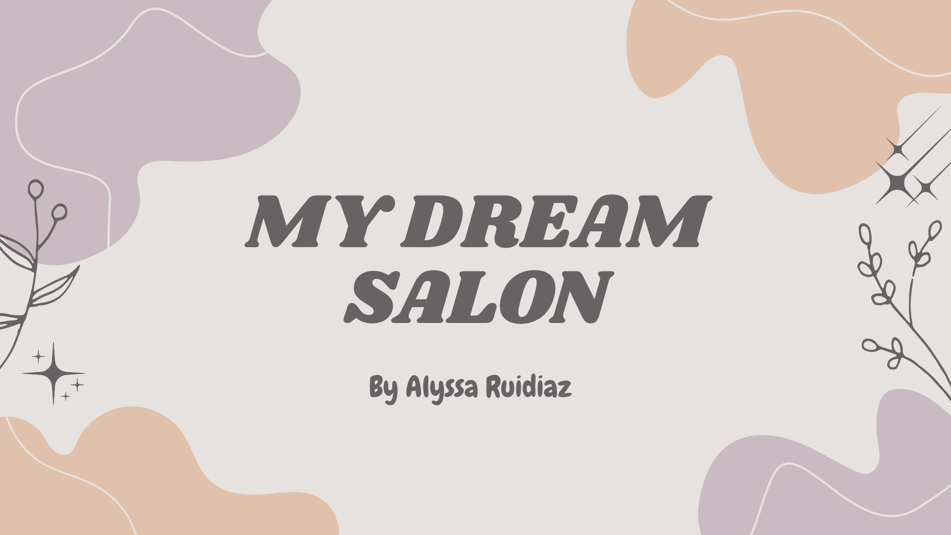 My Dream Salon Cover